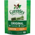 Greenies Original Dental Dog Treats Petite 10 Daily Treats