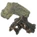 4pcs Small Bark Stump Resin Stone Micro Landscaping Ornament Random Shape