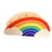 Pen Storage Pencil Supply Pen Turner Wood Pencil Holder Rainbow Desktop Stationery Supply Desktop Stationery Holder