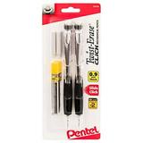 Pentel Twist Erase CLICKÃ‚ Automatic Pencil with 2 Eraser Refills and Lead 0.9 mm Assorted Barrels Color May Vary 2 Pack (PD279TLEBP2)