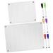 White Board for Refrigerator Office Supply Erasable Writing Board Three-dimensional Acrylic