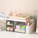 Desk Organizer with 3 Drawers Multifunctional Office Supplies Organizer with Pen Holder Cute Drawer Handle Makeup Organizer for Home Office School (White)