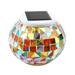 Decorative Lights Rechargeable Light Glass LED Lights Solar Garden Light Lawn Light Solar Rechargeable Mosaic Lights