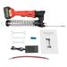 18V 600cc Electric Grease Gun Set Cordless Rechargeable Grease Gun Kit Battery Powered Red Black