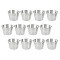 12 Pcs Sauce Cup Dipping Bowls Vegetable Salad Condiment Cups Wine Glasses Kitchen Utensils Stainless Steel Pots