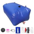 Htovila Storage bag 110L / Portable Water Resistance Water Bladder Water Resistance Soft Bladder 110L / Resistance Collapsible Portable Water Soft Water - Ideal Use Resistant - Ideal A