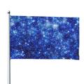 Kll Blurred Star Snow Christmas Flag 4x6 Ft Parade Party Flag Outdoor Flag Decorative Flag Banner Flags Garden Flag Home House Flags