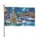 Kll Christmas Tree Flag 4x6 Ft Parade Party Flag Outdoor Flag Decorative Flag Banner Flags Garden Flag Home House Flags