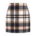 Denim Skirts Women Womens High Waist Plaid Skirt Bodycon Pencil Wool Mini Skirt Tennis Skirts For Woman