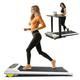 OBENSKY Walking Pad-Under Desk Treadmills for Home/Office Use-Compact Walking Treadmill with Remote Control Portable Small Treadmill 265 lbs Capacity and LED Display