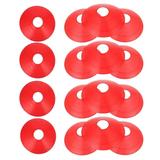 14 Pcs Kids Soccer Ball Kids Football Professional Disc Cones Professional Agility Cones Football Supply Football Barricade Sign Football or Child