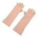 1 Pair of UV Protection Arm Sleeves Summer Arm Sleeves Half Finger Arm Sleeves Cycling Arm Sleeves