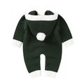 WOXINDA Baby Girls Boys Cotton Christmas Xmas Knitted Hooded Sweater Romper Jumpsuit Outfits Boys Hoodies Zip up Jacket Boys Kids Zip up Jacket Boys Sweatshirts Hoodies Zip up Boys Clothes Hoodie Zip