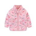 QUYUON Baby Girl Jacket Discounts Long Sleeve Fleece Jacket Kids Baby Warm Girls Boys Winter Warm Fleece Jackets Sweatshirt Pink 3T-4T