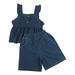 Summer Toddler Girl Cotton Sleeveless Soft And Comfy Daily Wear Outfits Outdoor Soft New Home Blanket Baby Girl Registry Must Haves Take off My Girl Summer Outfit Girls Size 6 Baby Clothes Boy