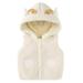 TUWABEII Toddler Kids Baby Girls Boys Jacket Outdoor Waistcoat Vset Hooded Windproof Coat