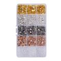 5200 Pcs DIY Earring Accessories Plugs Earrings Material Jewlery Hooks Eye Beaded Kit Back Stoppers