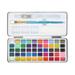 H&B Art Paint Brush Pen Portable Flat Brush Watercolor Professional Art Supplies Watercolor Paint Set Pen Portable Art Watercolor Brush Pen Supplies Flat Brush Set 50 Colors Set 72 Colors Paintin