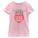 Youth Mad Engine Pink The Mandalorian Valentine's Day T-Shirt