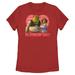 Women's Mad Engine Red Shrek Valentine's Day T-Shirt