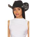 8 Other Reasons Star Cowboy Hat in Black.