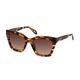 Just Cavalli SJC024 743Y Women's Sunglasses Tortoiseshell Size 52