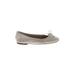 Sam Edelman Flats: Gray Solid Shoes - Women's Size 7 - Round Toe