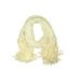 Anthropologie Scarf: Ivory Print Accessories