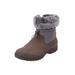 Plus Size Women's The Emeline Weather Boot by Comfortview in Grey (Size 9 M)