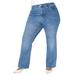 Plus Size Women's The Flare Jean by ELOQUII in Medium Wash Denim (Size 18)