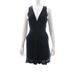 Free People Dresses | Free People Black Sleeveless Lace Dress Size Med | Color: Black | Size: M