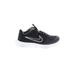 Nike Sneakers: Black Print Shoes - Women's Size 6 1/2 - Round Toe