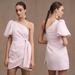 Anthropologie Dresses | Nwt Anthropologie Sachin & Babi Emerson One-Shoulder Taffeta Mini Dress | Color: Pink | Size: 14