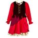 Disney Costumes | Disney Kids Pirates Of The Caribbean Redd Halloween Cosplay Costume Dress Size M | Color: Red | Size: M