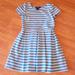 Polo By Ralph Lauren Dresses | *Polo Ralph Lauren Girls Dress Blue And White Stripe Sz M8/10 | Color: Blue/White | Size: Mg