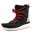 Nike Shoes | Nike Roshe Run Hi Sneaker Boots Women's 8 | Color: Black/Red | Size: 8