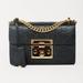 Gucci Bags | Gucci Small Black Leather Guccissima Gg Padlock Bag | Color: Black | Size: Os