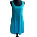 Columbia Dresses | Columbia Women's Aqua Printed Sleeveless Cold Bay Dress Sz S | Color: Blue/Green | Size: S