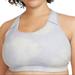 Nike Intimates & Sleepwear | Nike Swoosh Plus Size Sports Bra Lavender Tie Dye 2x Dri-Fit Medium Support New | Color: Purple/White | Size: 2x