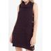 Urban Outfitters Dresses | Nwt Uo Cowl Neck Side Button Sweater Dress | Color: Black/Red | Size: M