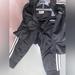 Adidas Matching Sets | Adidas Peplum Jacket Infant Girls 2 Piece Tracksuit Set | Color: Black/White | Size: 18-24mb