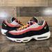 Nike Shoes | Air Max 95 Bright Crimson Size 11.5 Mens Nike Black Red 2019 At9865-101 Am95 | Color: Black/Red | Size: 11.5