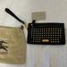 Burberry Bags | Burberry Wristlet Black With Gold Detail | Color: Black/Gold | Size: Os
