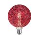 Paulmann 28748 LED Lampe Miracle Mosaic G125 Globe 5W dimmbar Leuchtmittel Rot effizientes Licht Warmweiß 2700K E27