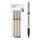 uni-ball Deluxe Rollerball Pens, Fine Point (0.7mm), Black, 3 Count