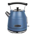 Rangemaster RMCLDK201SB Stone Blue Cordless Electric 1.7L 3kW Classic Kettle with Quick and Quiet Boil, Boil Dry Protection and 2 Year Guarantee