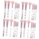 POPETPOP Holly Headband 28 Pcs Makeup Brush Set Makeup Brush Kit Makeup for Teens Cosmetics Brush Fan Makeup Brush Make up Brush Powder Applicator Crystal Suit The Face Water Pink Miss