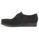 Clarks Originals Mens Wallabee Loafer Suede Black Shoes 9 UK