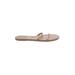 TKEES Sandals: Tan Solid Shoes - Women's Size 10 - Open Toe