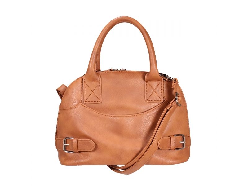 Vism Small Dome Crossbody Bag Brown BWR002